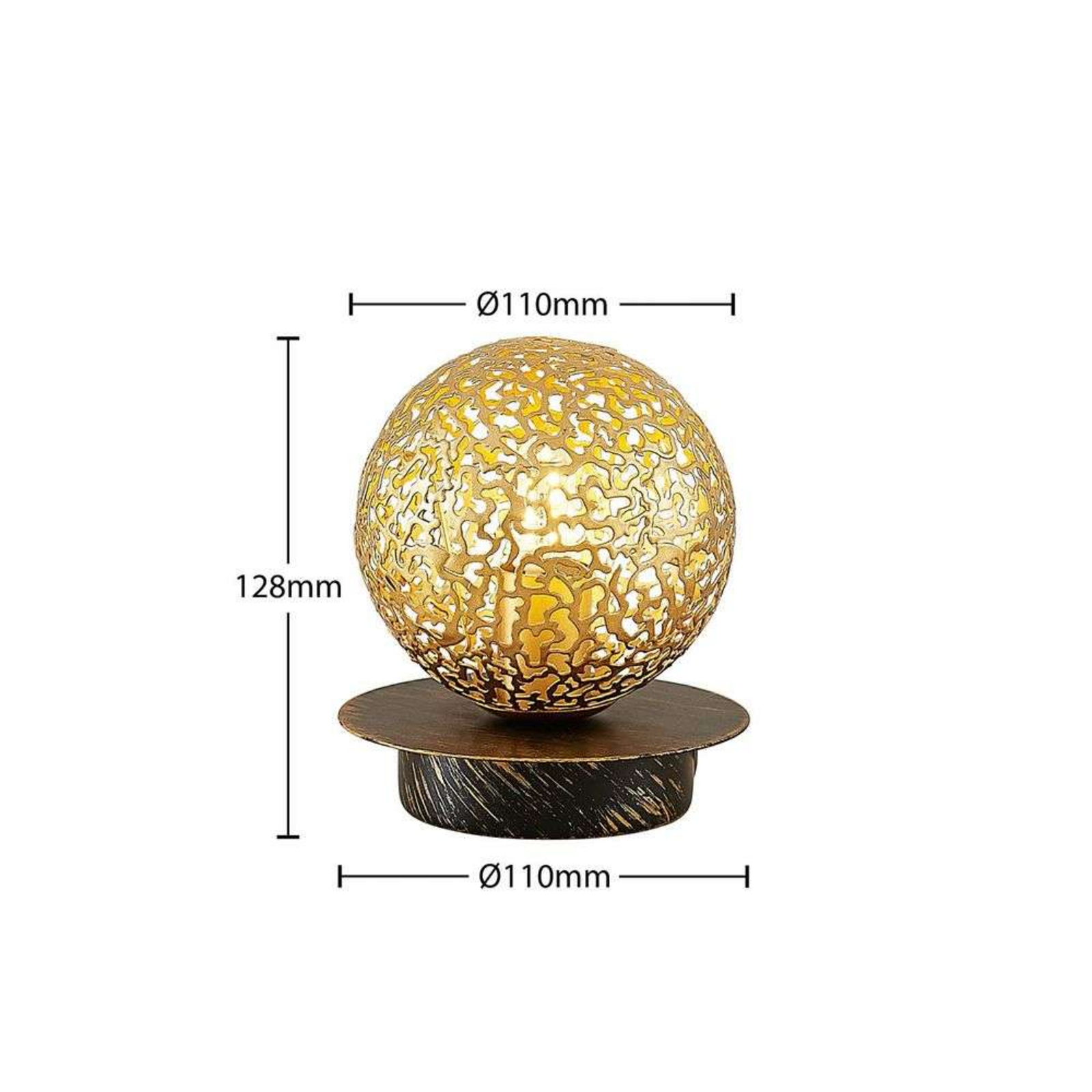 Evory Table Lamp Gold - Lucande