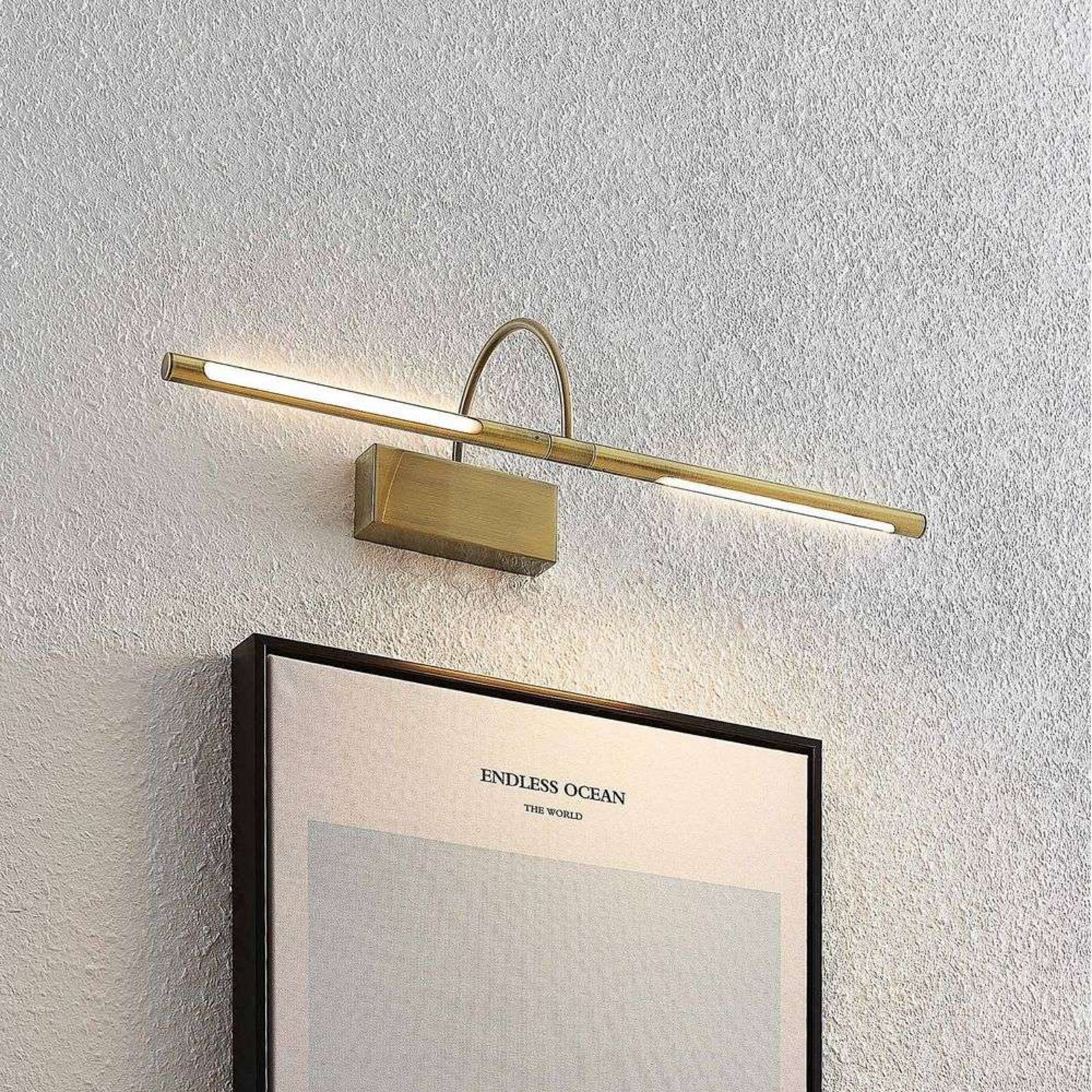 Fehmke LED Vägglampa Antique Brass - Lucande