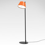 MARSET Tam Tam P podna lampa, 1 žarulja, narančasta