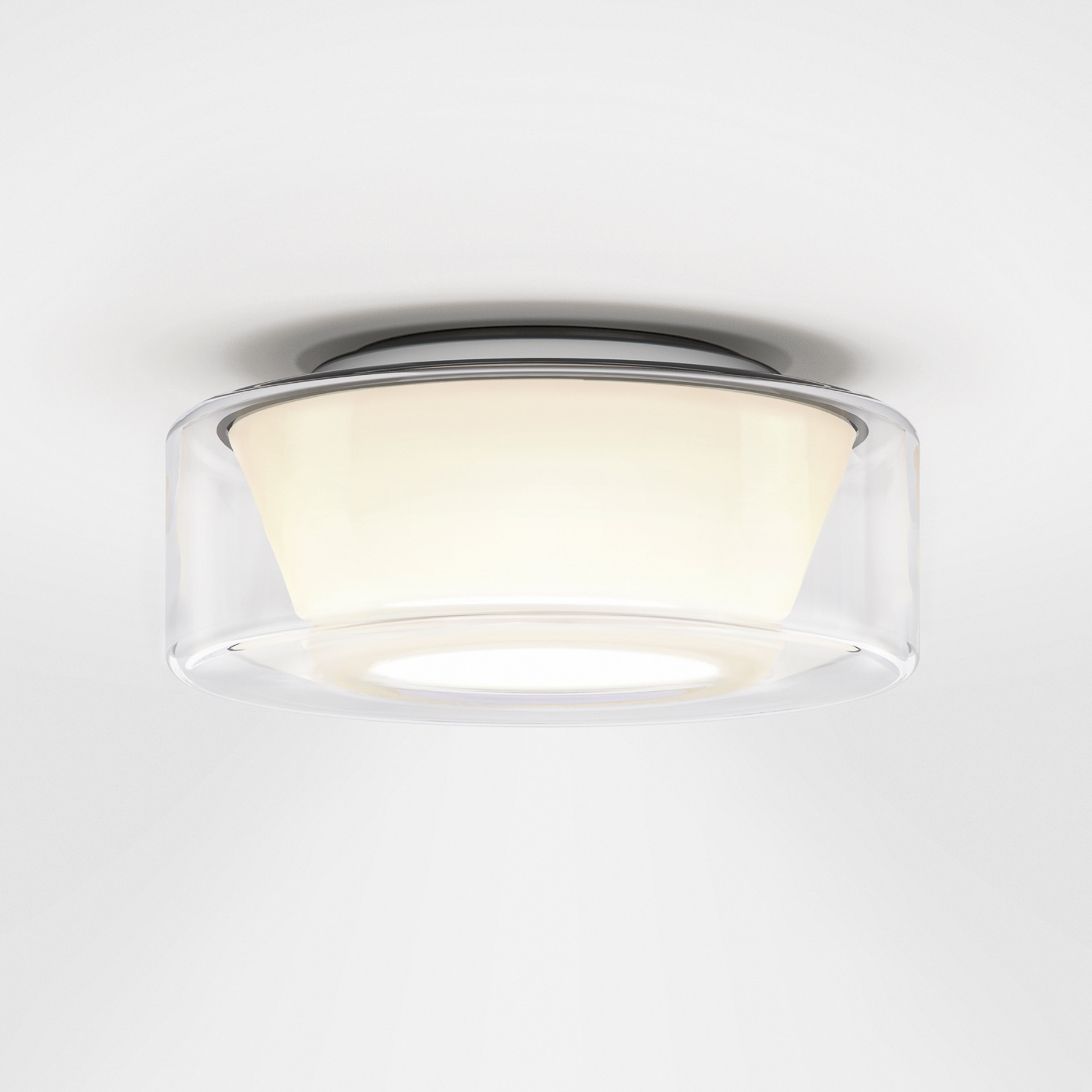 serien.lighting Deckenleuchte Curling M 927 Glas/konisch