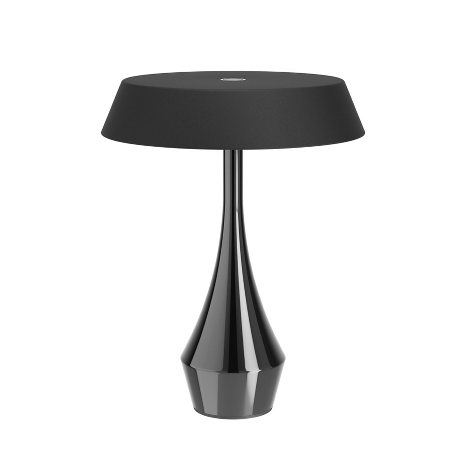 EGLO LED tafellamp op accu TURCIO, zwart, hoogte 20 cm, IP44, dimbaar