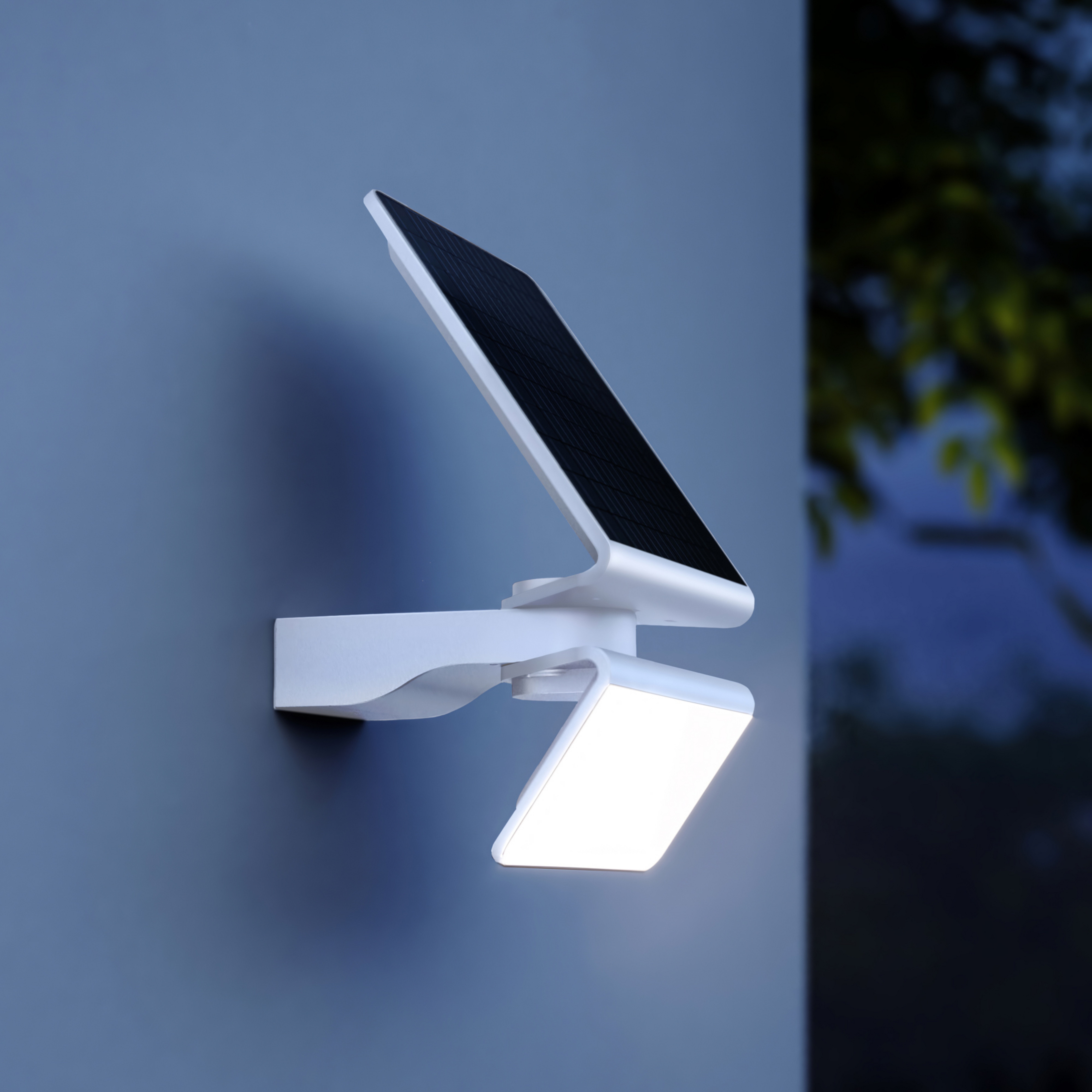 STEINEL XSolar L-S applique d'extérieur LED, blanche