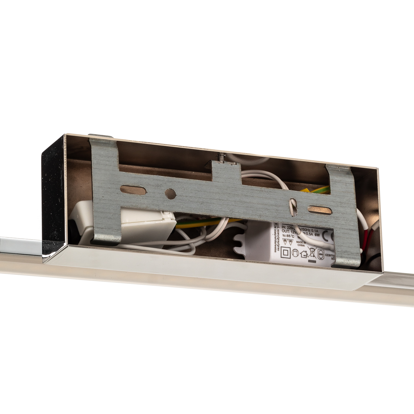 LED-vegglampe Miroir 60 cm krom 3000K