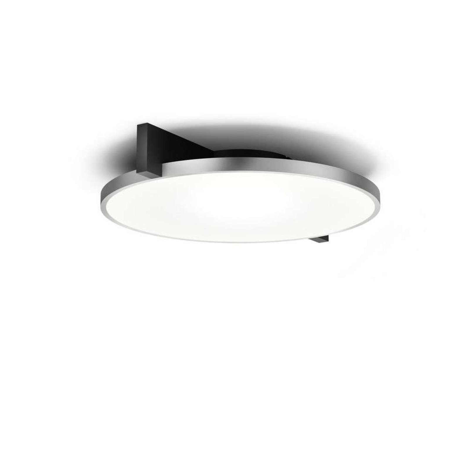 Inlay Round C2 Plafonieră Matt Black/Satin Silver - Light-Point