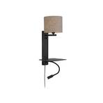 It’s about RoMi Florence reading lamp 2-bulb linen