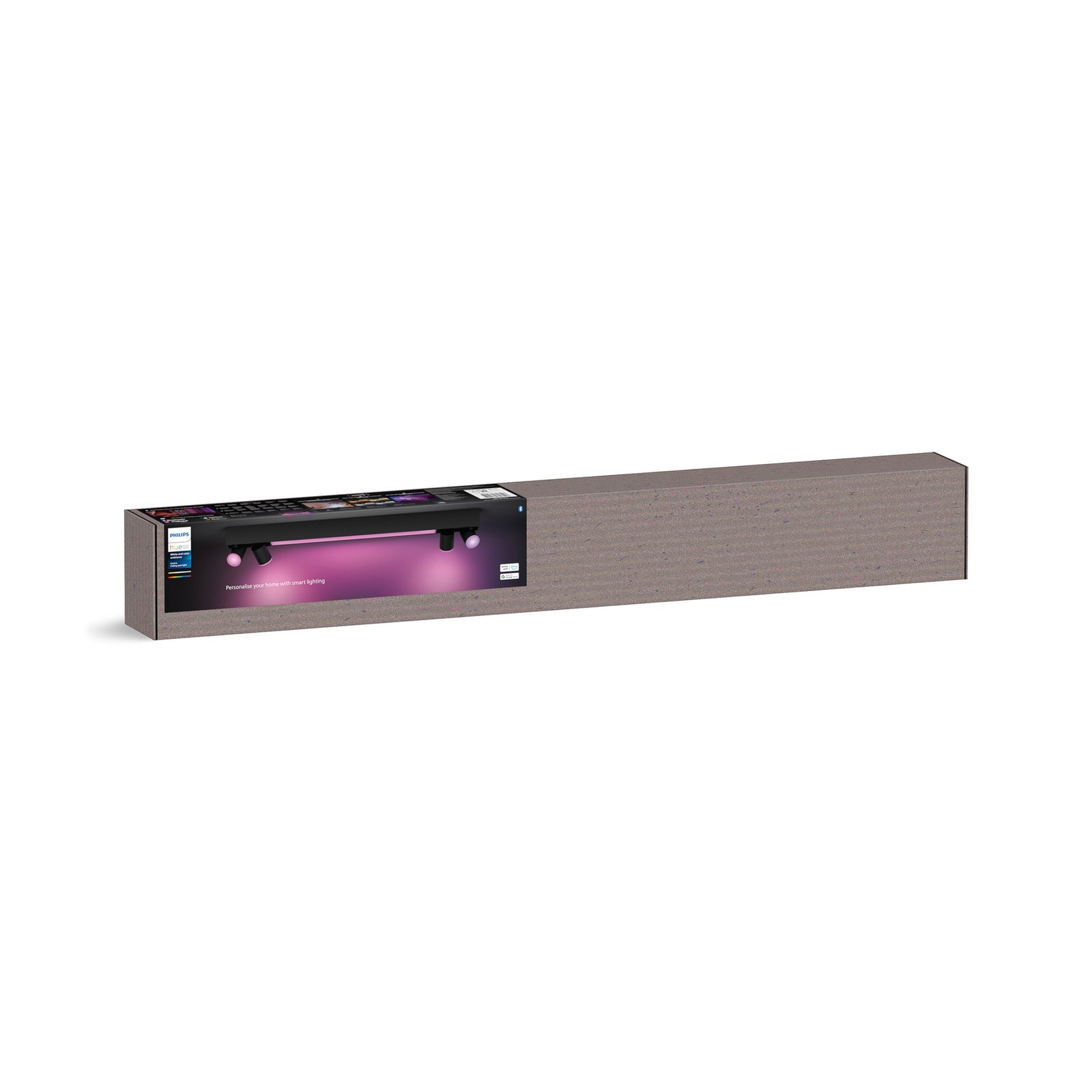 Philips Hue LED-Deckenspot Centris schwarz 4-flammig RGB CCT