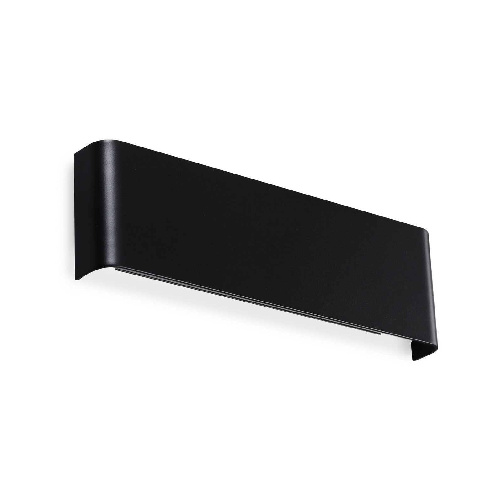 Ideal Lux LED стенна лампа Delta, черна, ширина 30 cm, нагоре/надолу