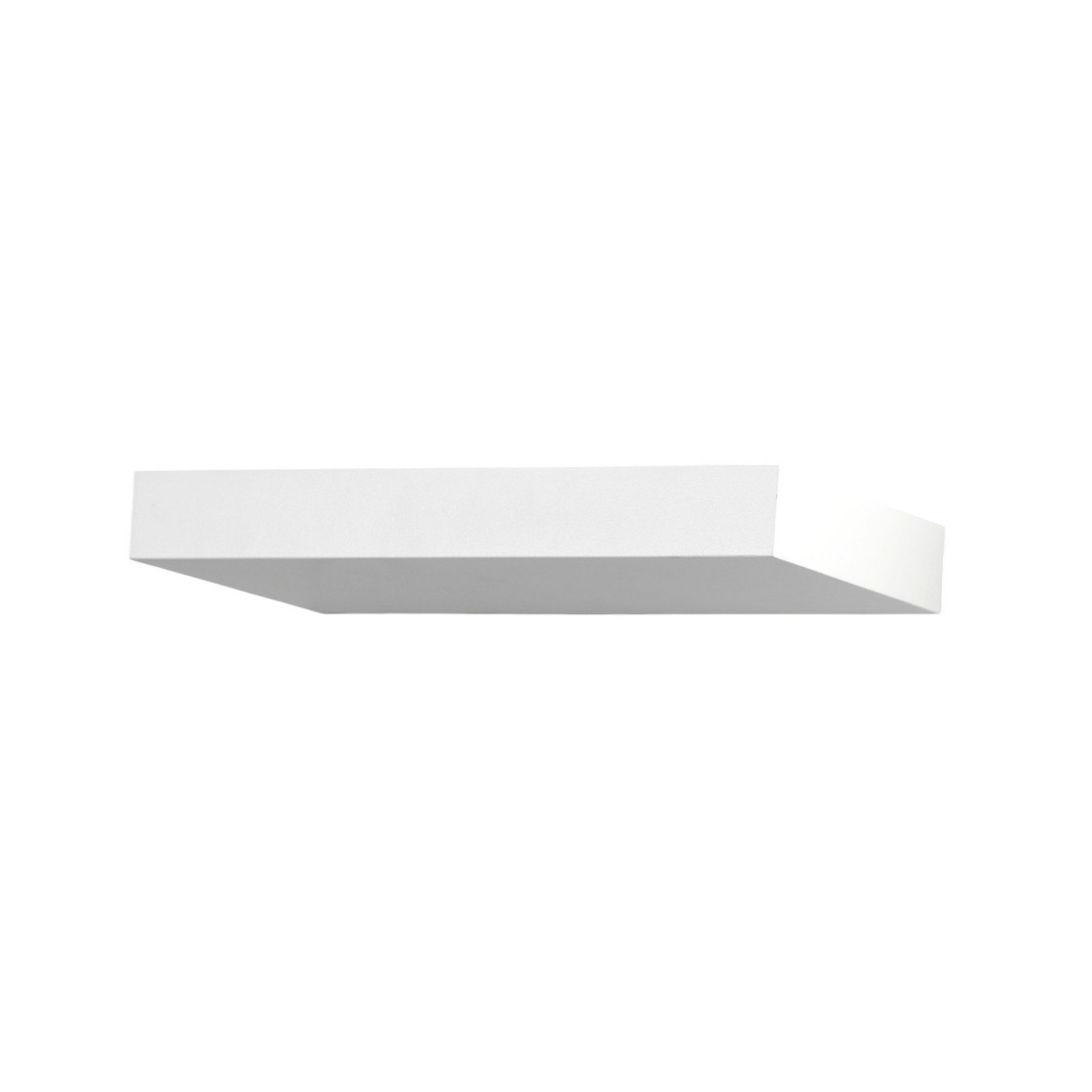 Guia LED wall light, white, metal, 24 cm wide