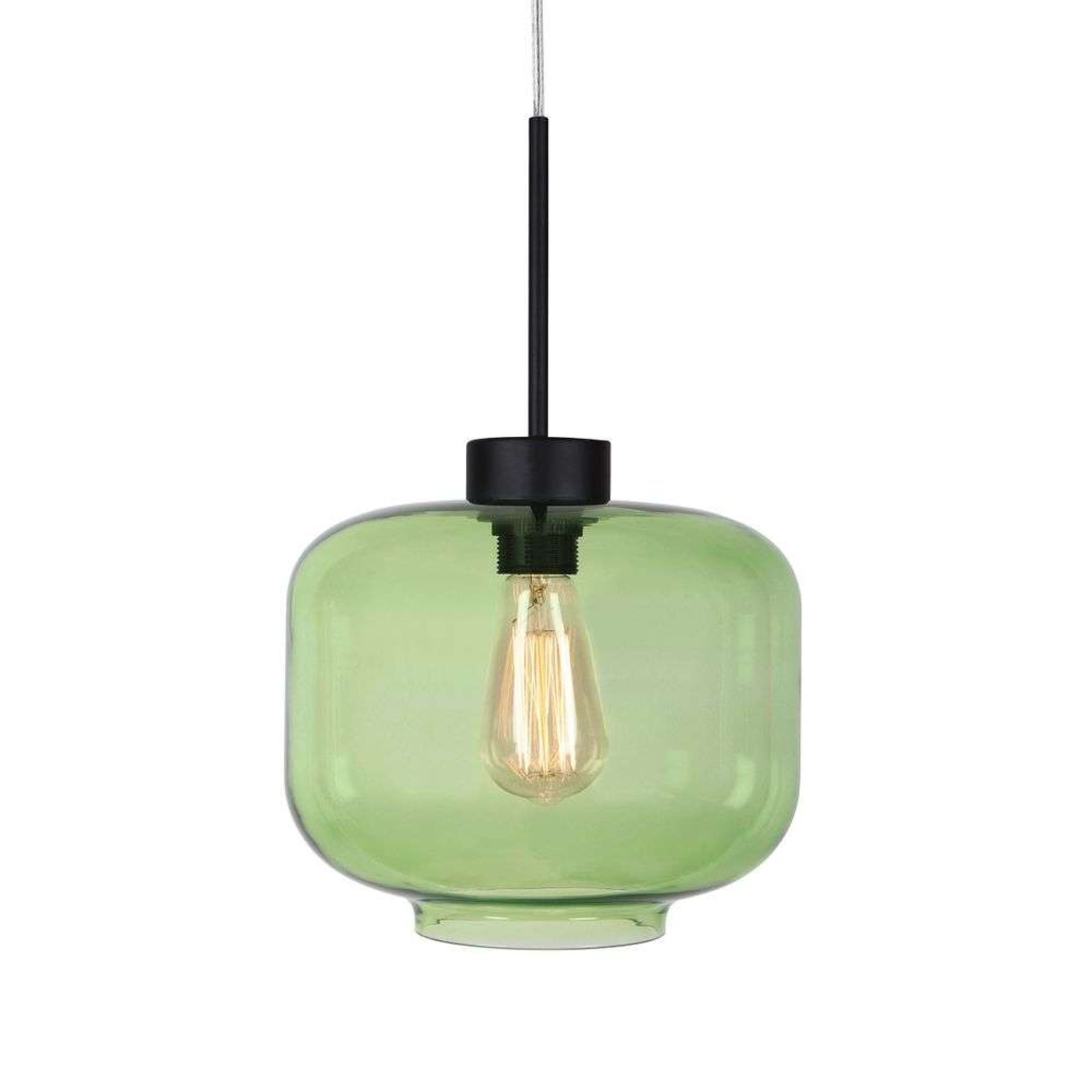 Ritz Lustră Pendul Green/Black - Globen Lighting