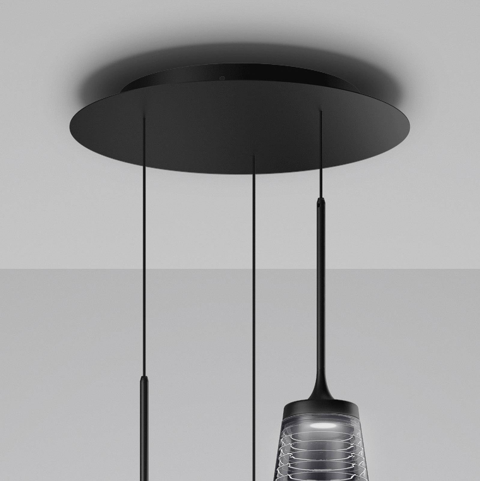 Lampa wisząca Artemide Look at Me 21, 3-punktowa