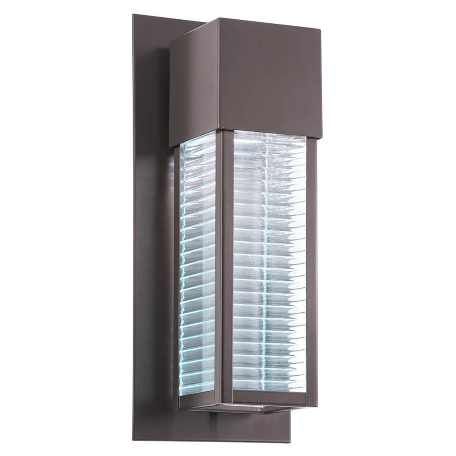 Elstead - Kichler KL-SOREL2-M-LED Wandleuchte Sorel 1x7W led GU10 Aluminium architectural Bronze H407cm B166cm IP44 3000K