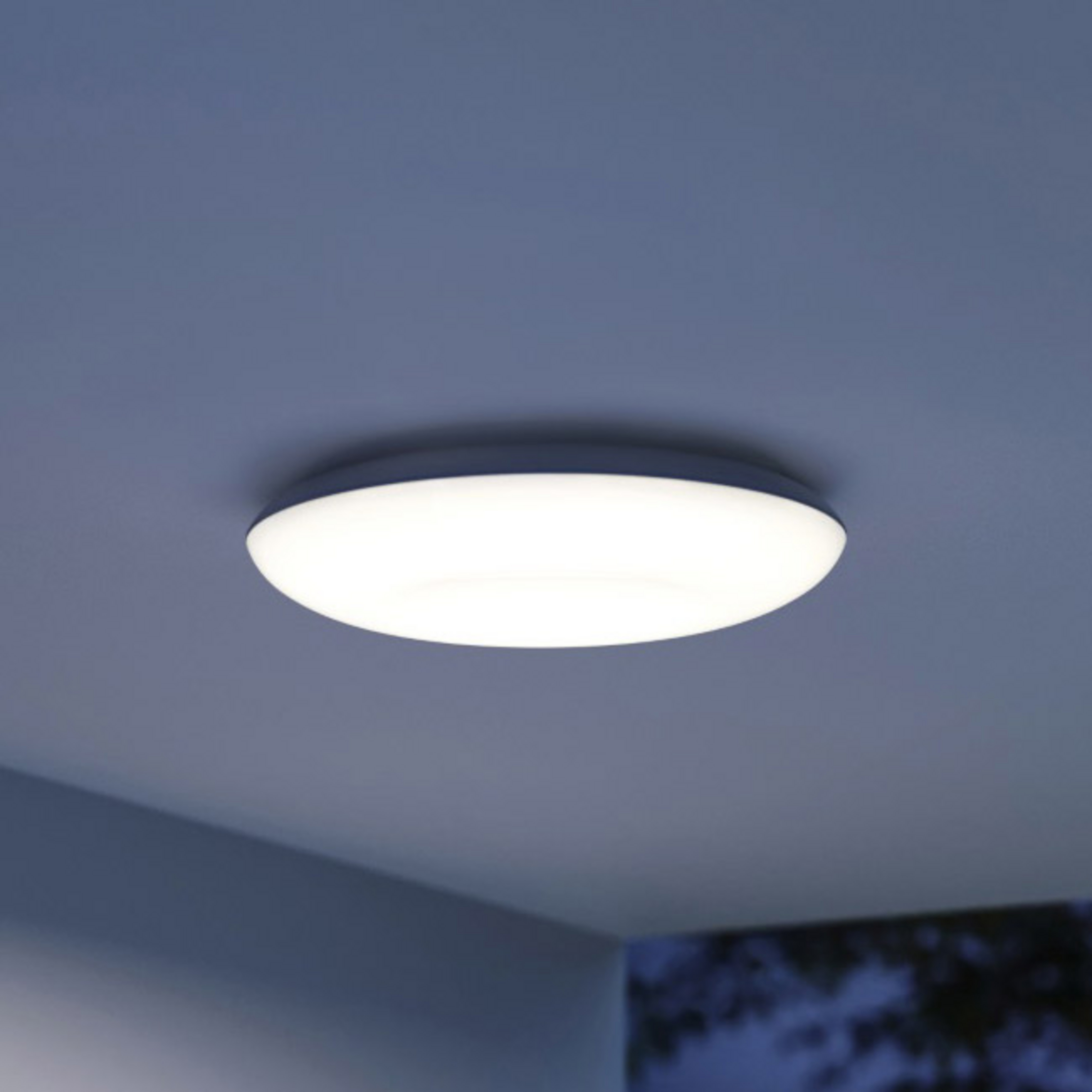 STEINEL Vario Quattro Pro plafón blanco 3.000 K