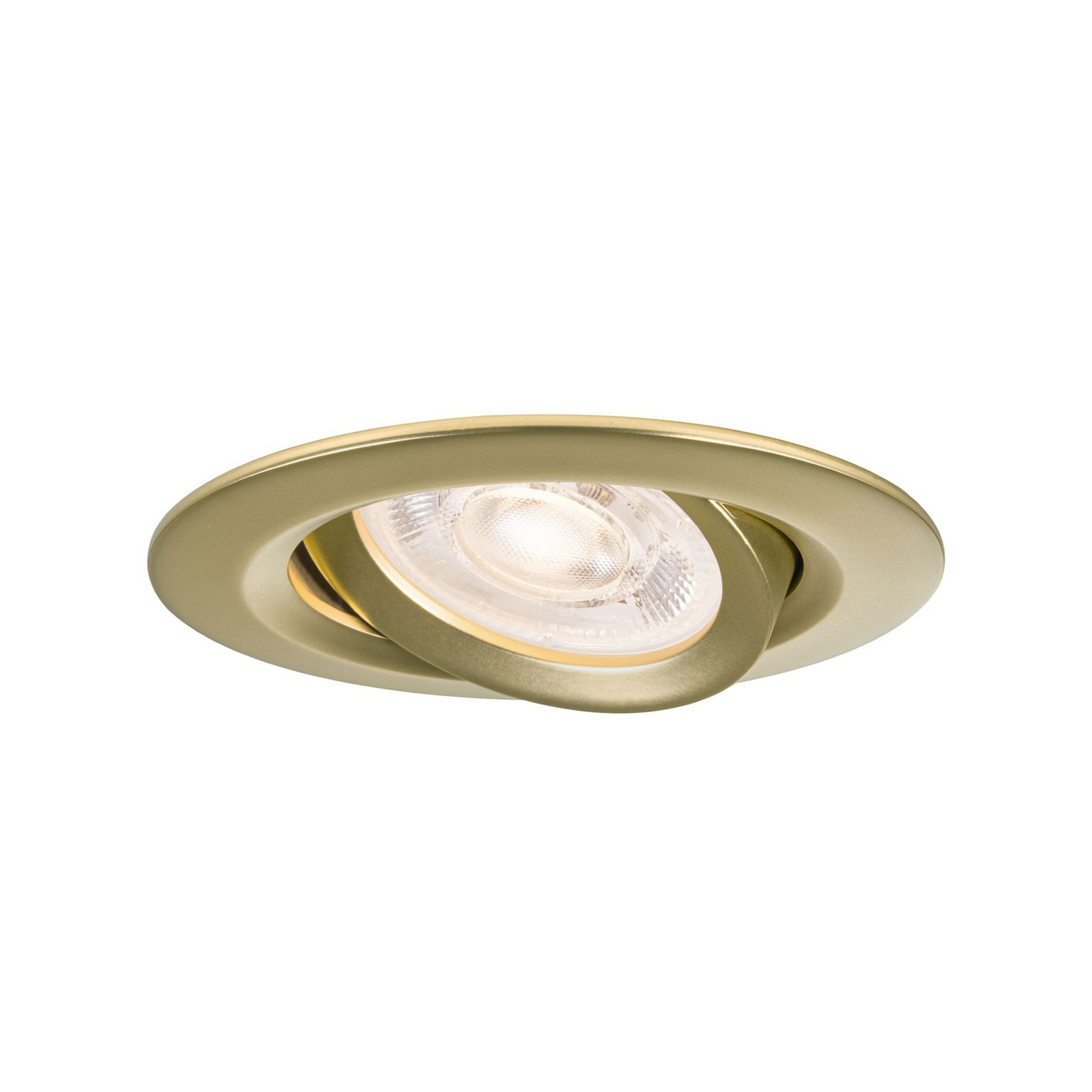 Paulmann Einbaulampe NOVA gold Ø 9 cm schwenkbar 827 dim 3er