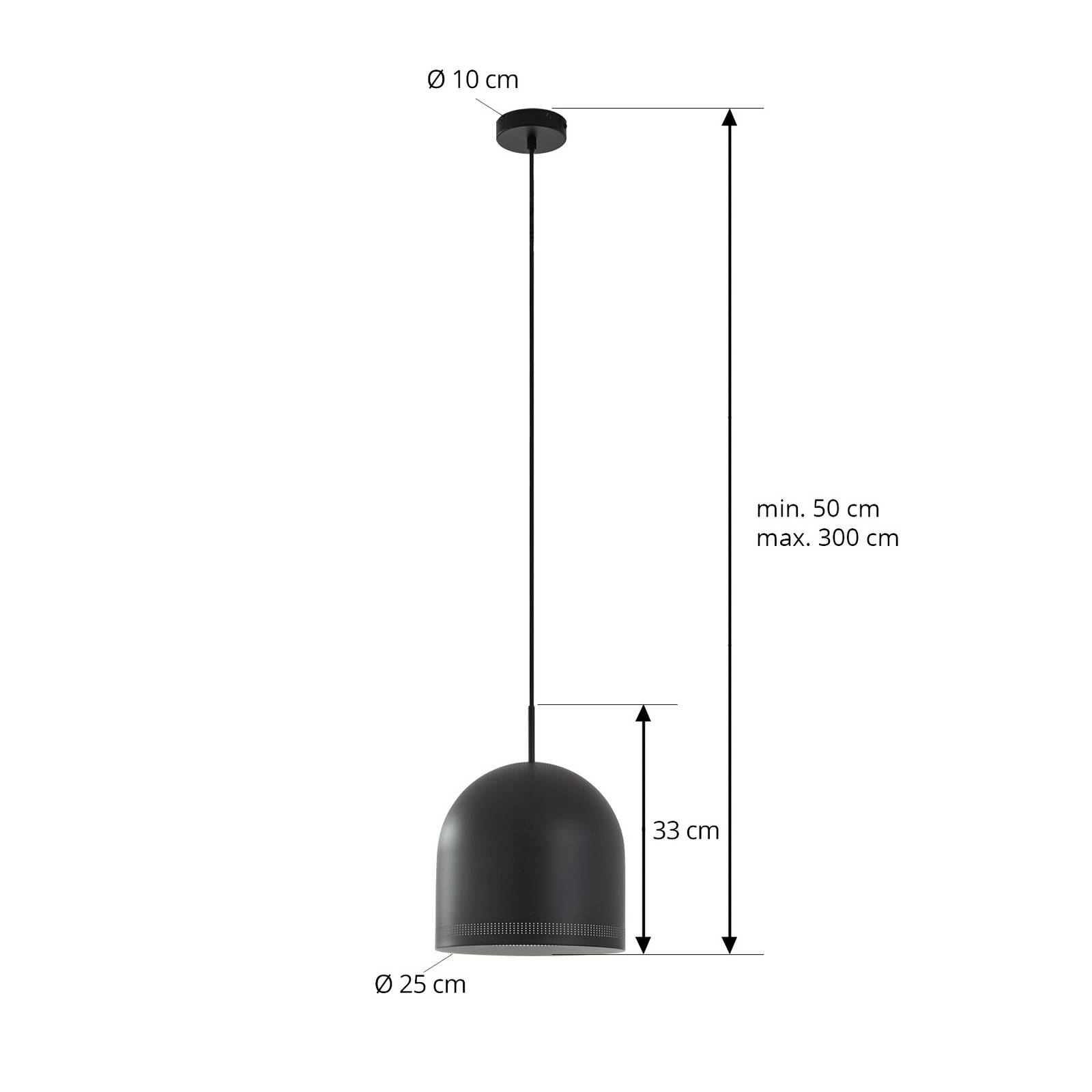 Nola żyrandol Oura Ø 25 cm 0796554833347