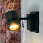 Borneo outdoor wall light, 1-bulb and adjustable