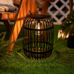 Pauleen LED tafellamp SUNSHINE RAY zwart 25 cm IP44