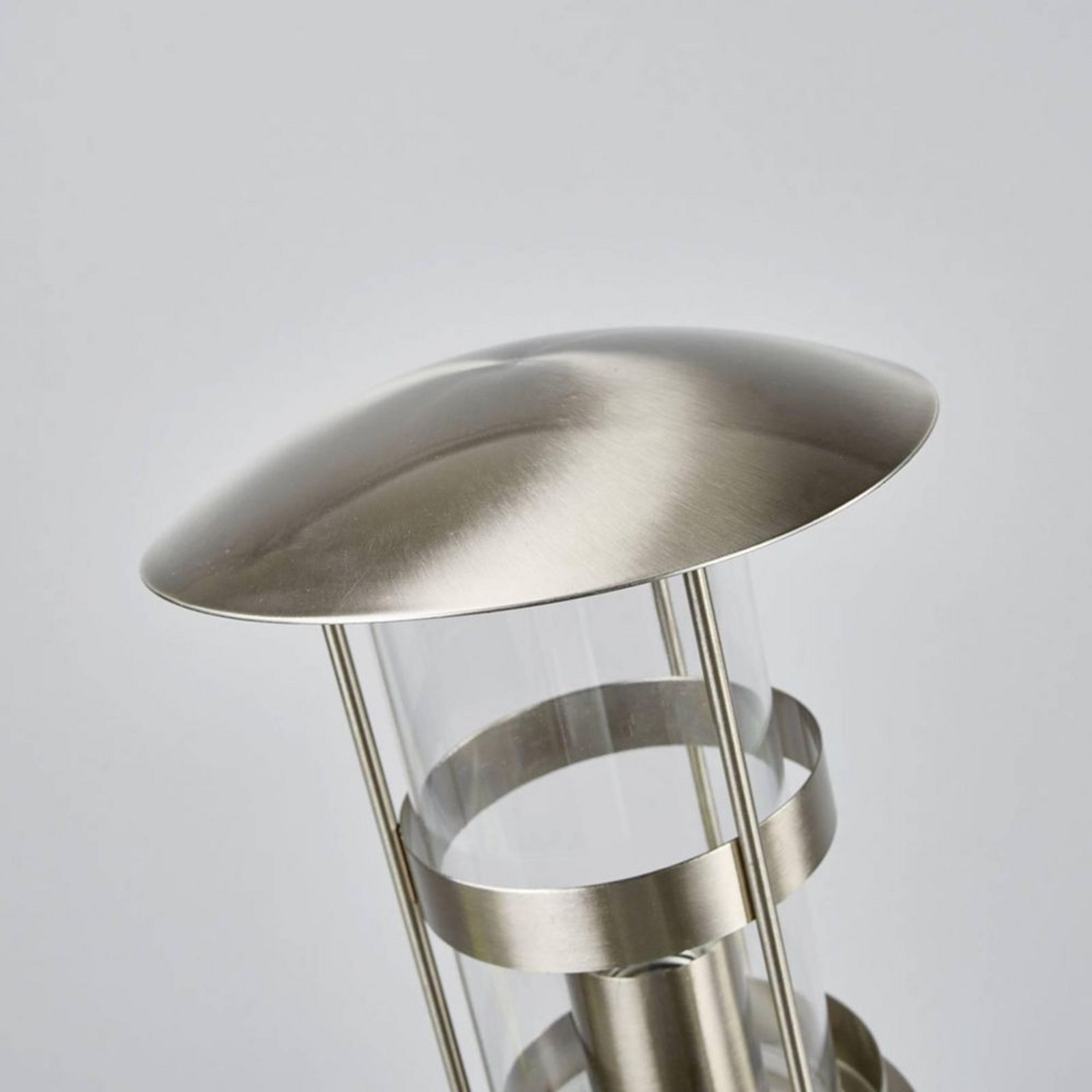 Noemi Zahradní Lampa H80 Stainless Steel - Lindby