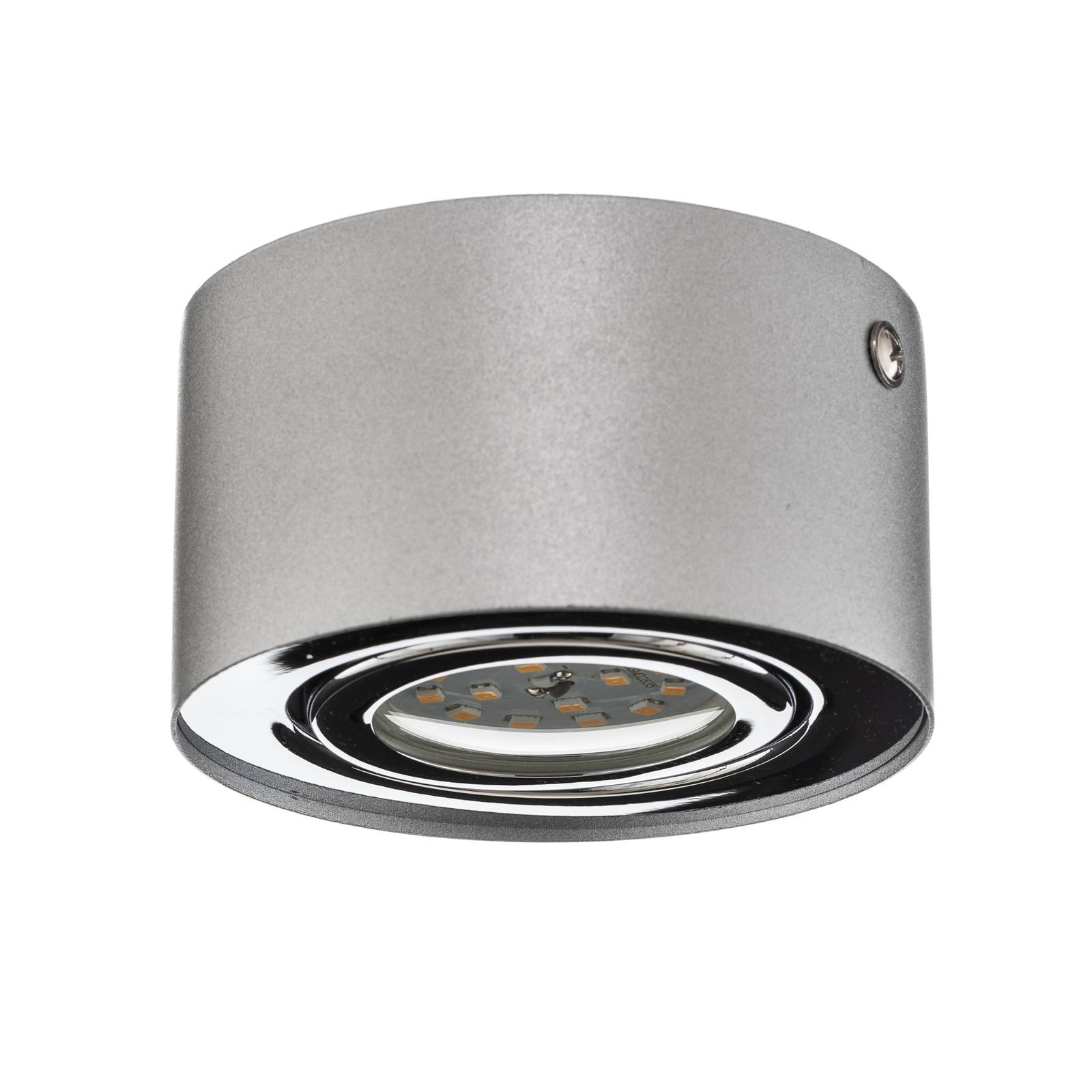 Spot pour plafond LED Tube 7121-014 en argenté