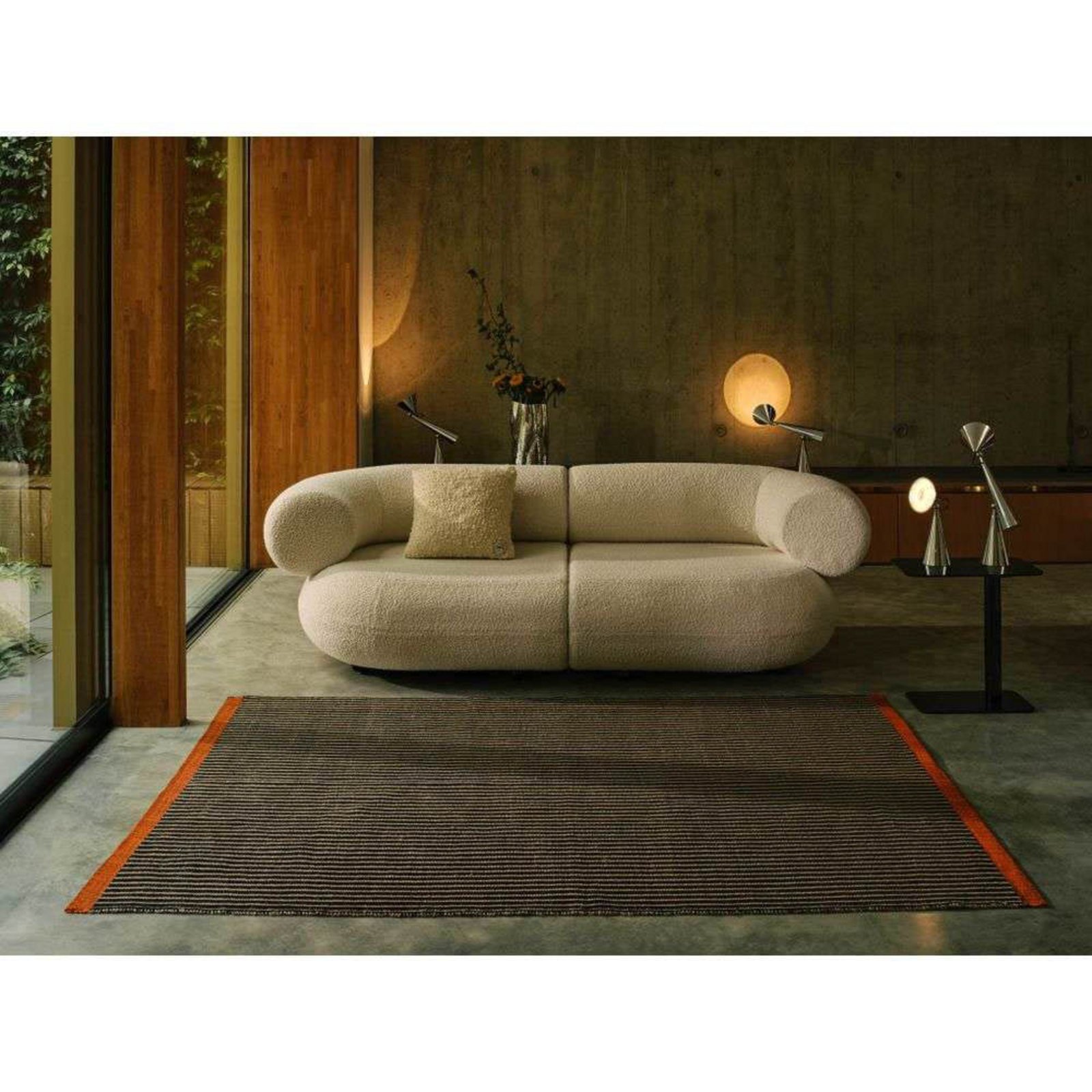 Line Teppich 70x250 Black - Tom Dixon