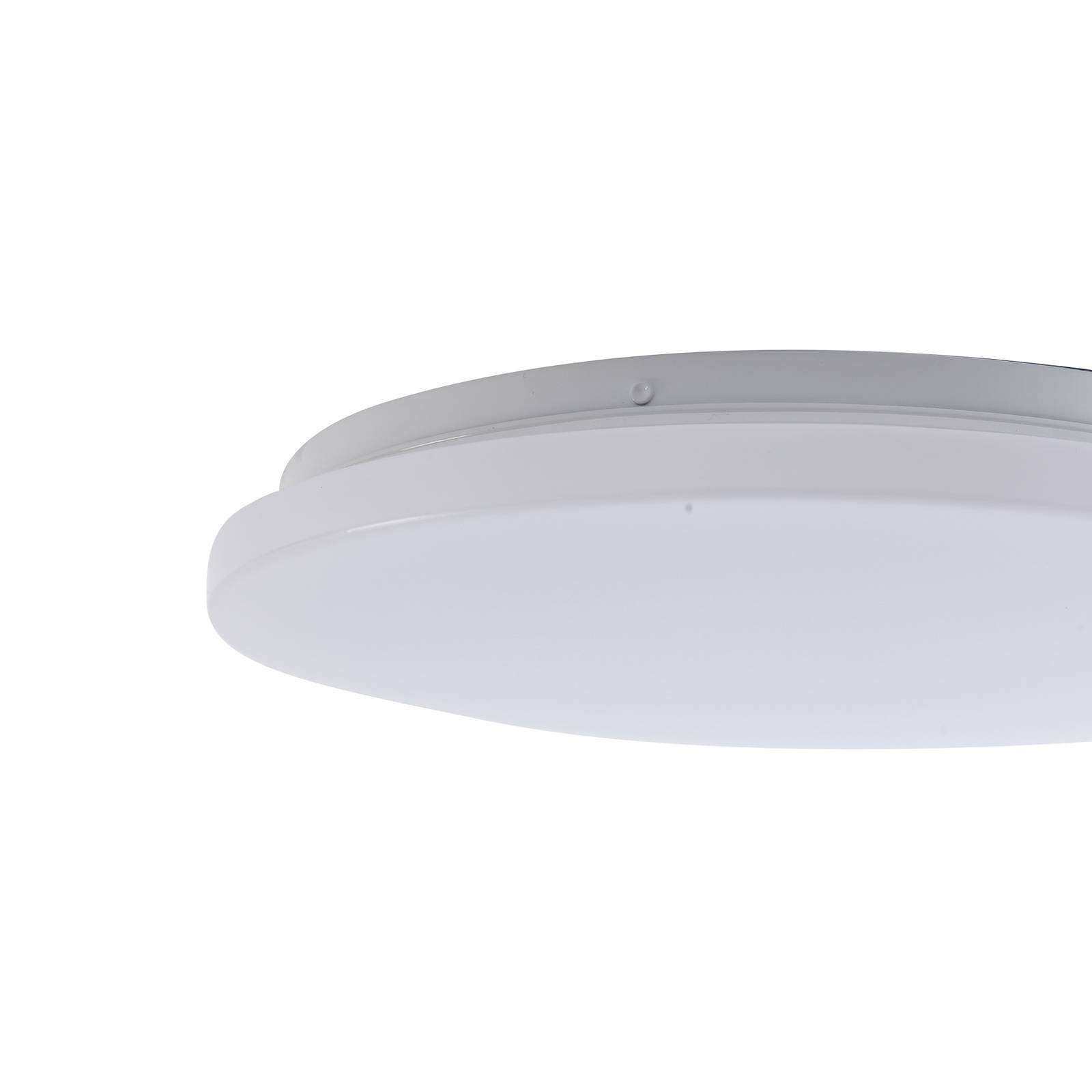 Zewnętrzna lampa sufitowa LED Kirkola, 3000 K, Ø 34 cm, biały