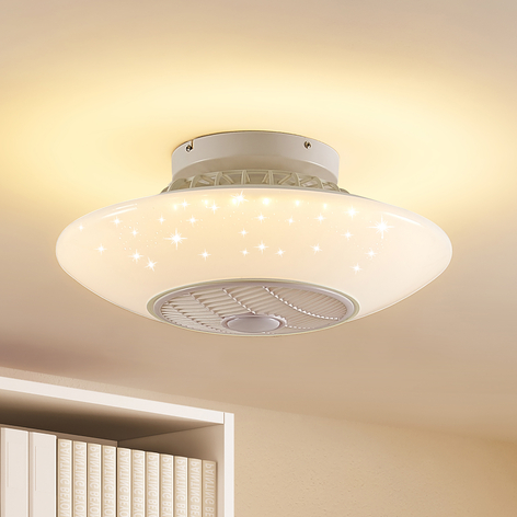 Lindby Koray LED-loftventilator