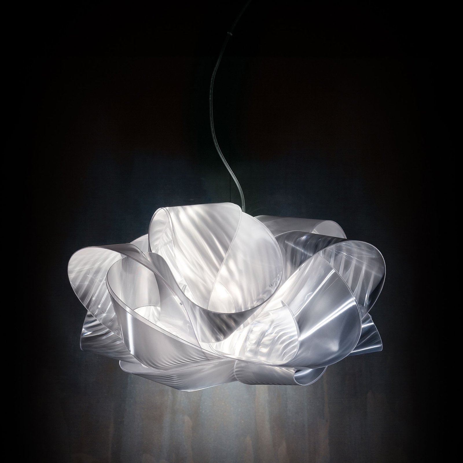 Fabula Designer-Pendelleuchte, klar, large - Slamp