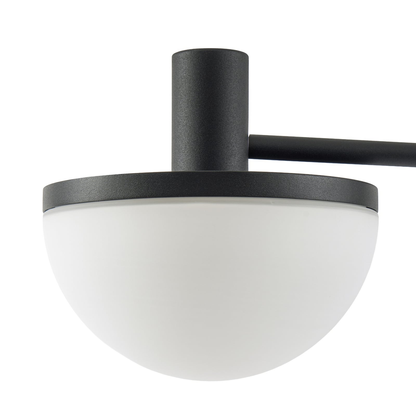 Lámpara exterior LED Toras, CCT, atenuable, negra, con 1 luz - Lucande