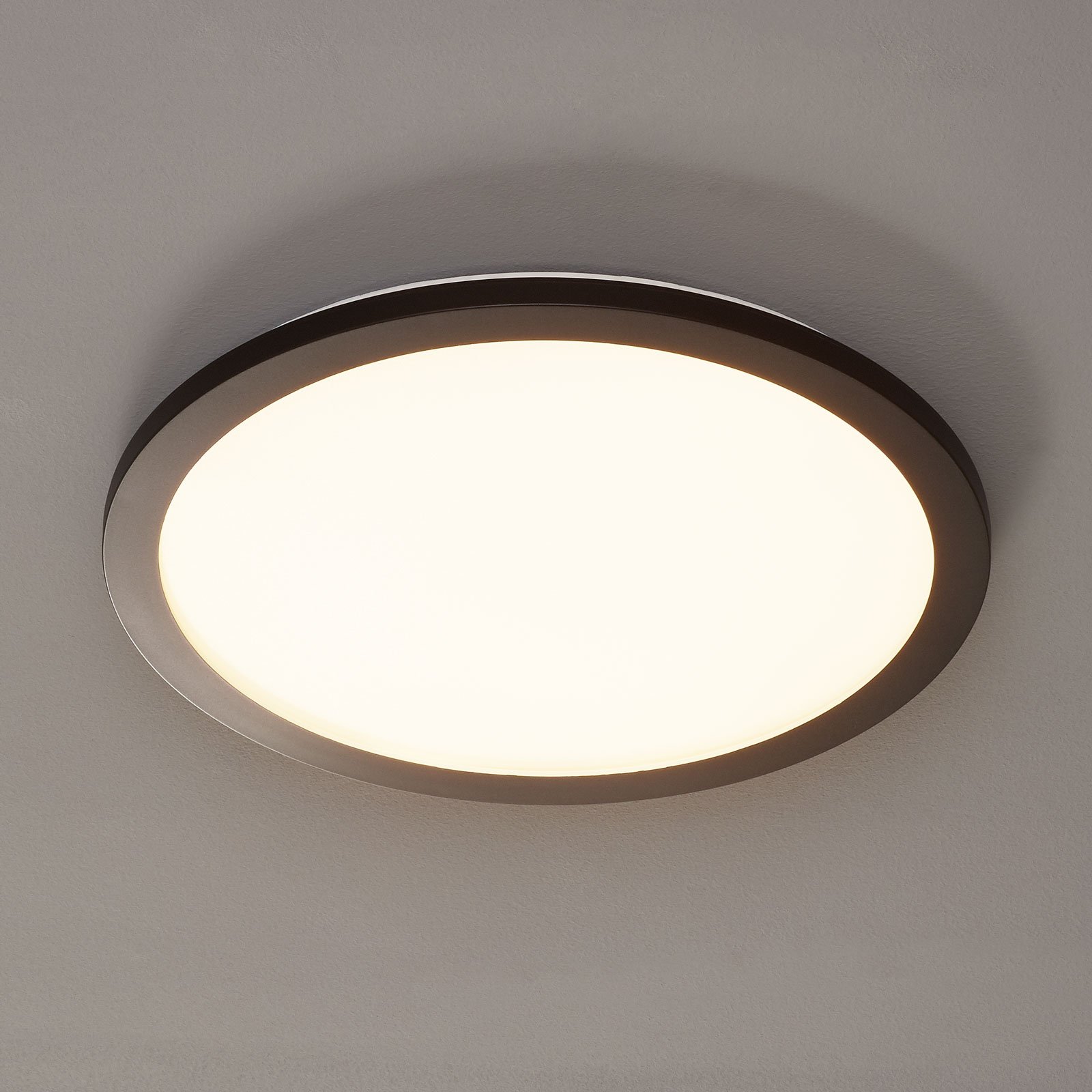 LED-loftlampe Camillus, rund, 40 cm