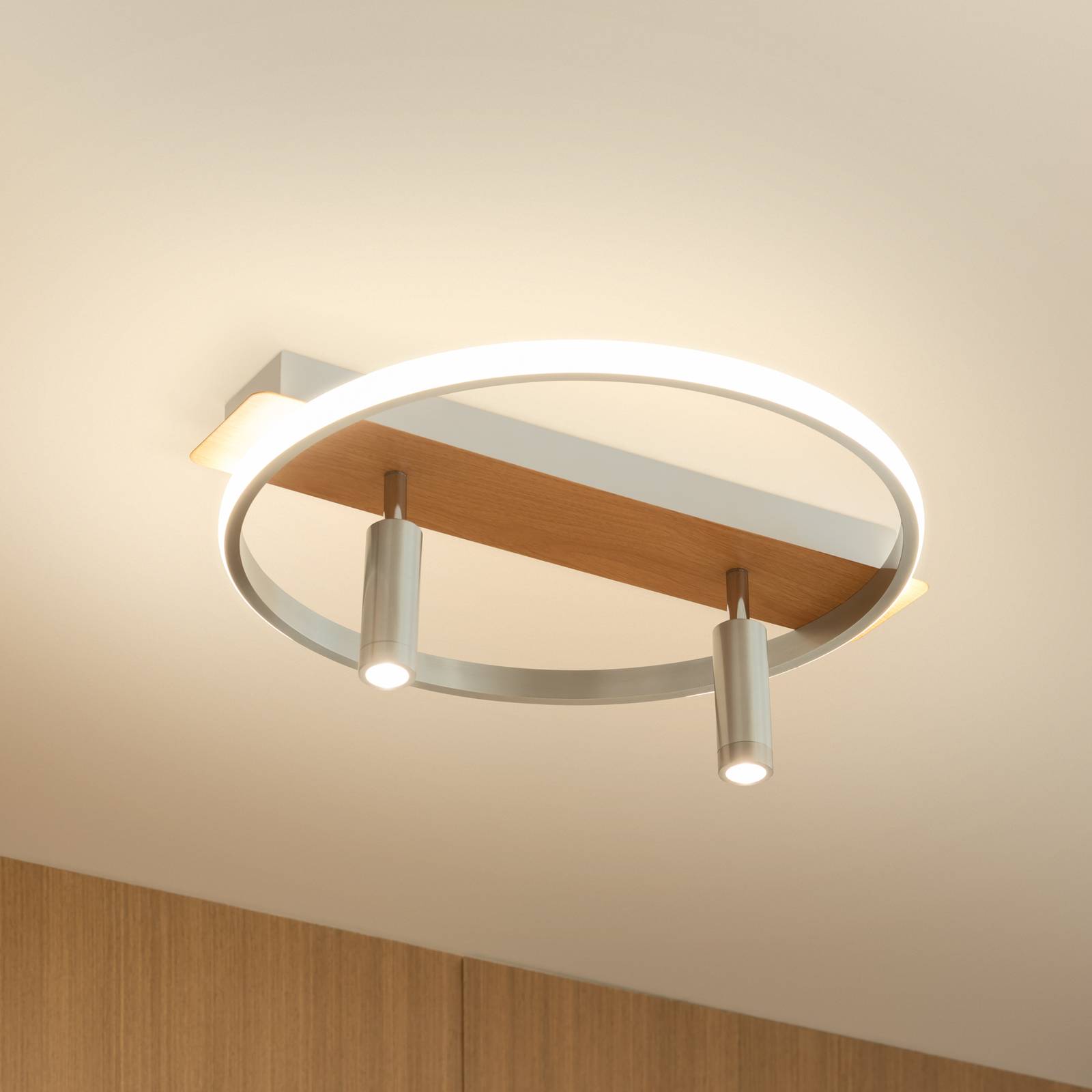 Lindby Signera LED-taklampe 3 lyskilder