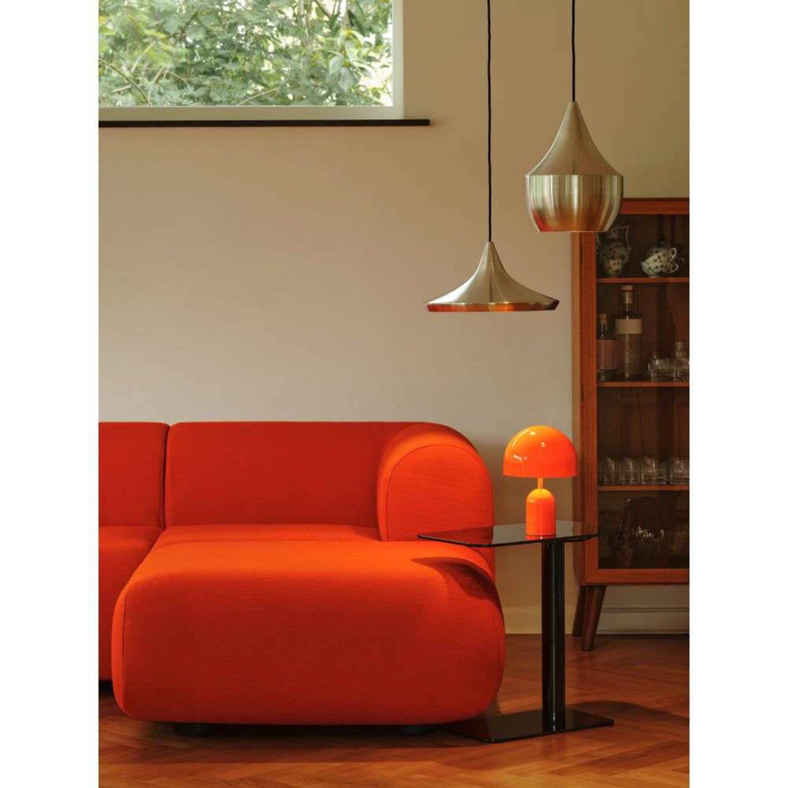 Beat Unbeaten Wide LED Pendel Aluminium Tom Dixon - Stue
