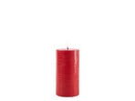 Pillar Candle LED 7,8 x 15,2 cm Rustic Red - Uyuni Lighting