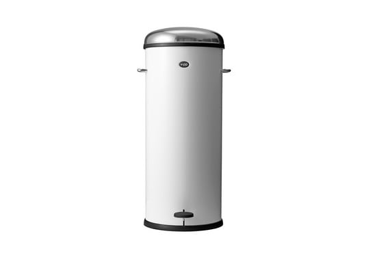 Vipp17 poljettava roskakori, valkoinen, 30 l, teräs - Vipp