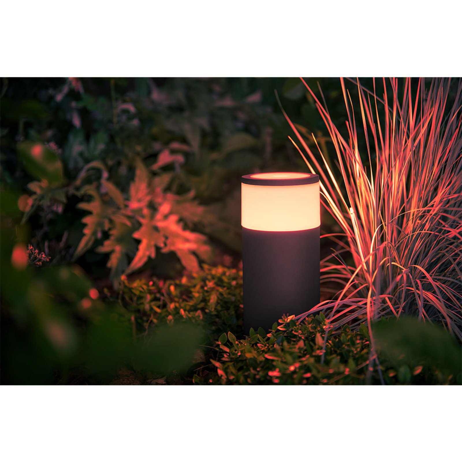 Calla Extension t/Outdoor Bollard White/Color Amb. Antracit - Philips Hue