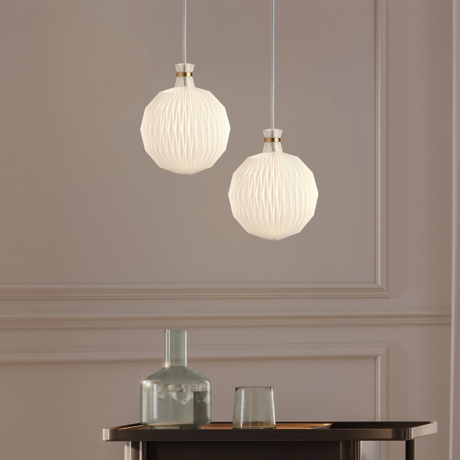 LE KLINT Hängeleuchte Kaare Klint Legacy 101, weiß, Ø 17 cm