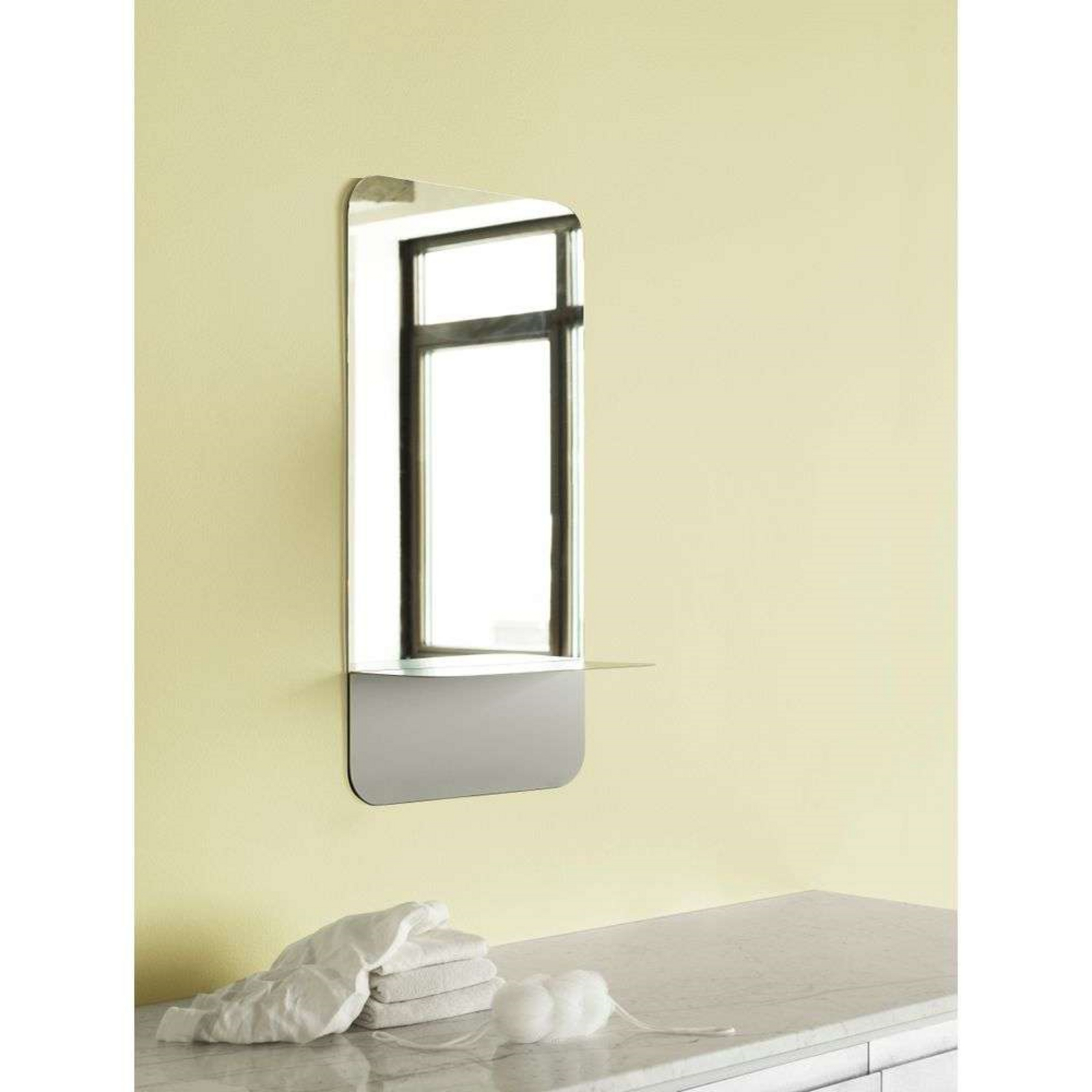 Horizon Mirror Vertical Stainless Steel - Normann Copenhagen