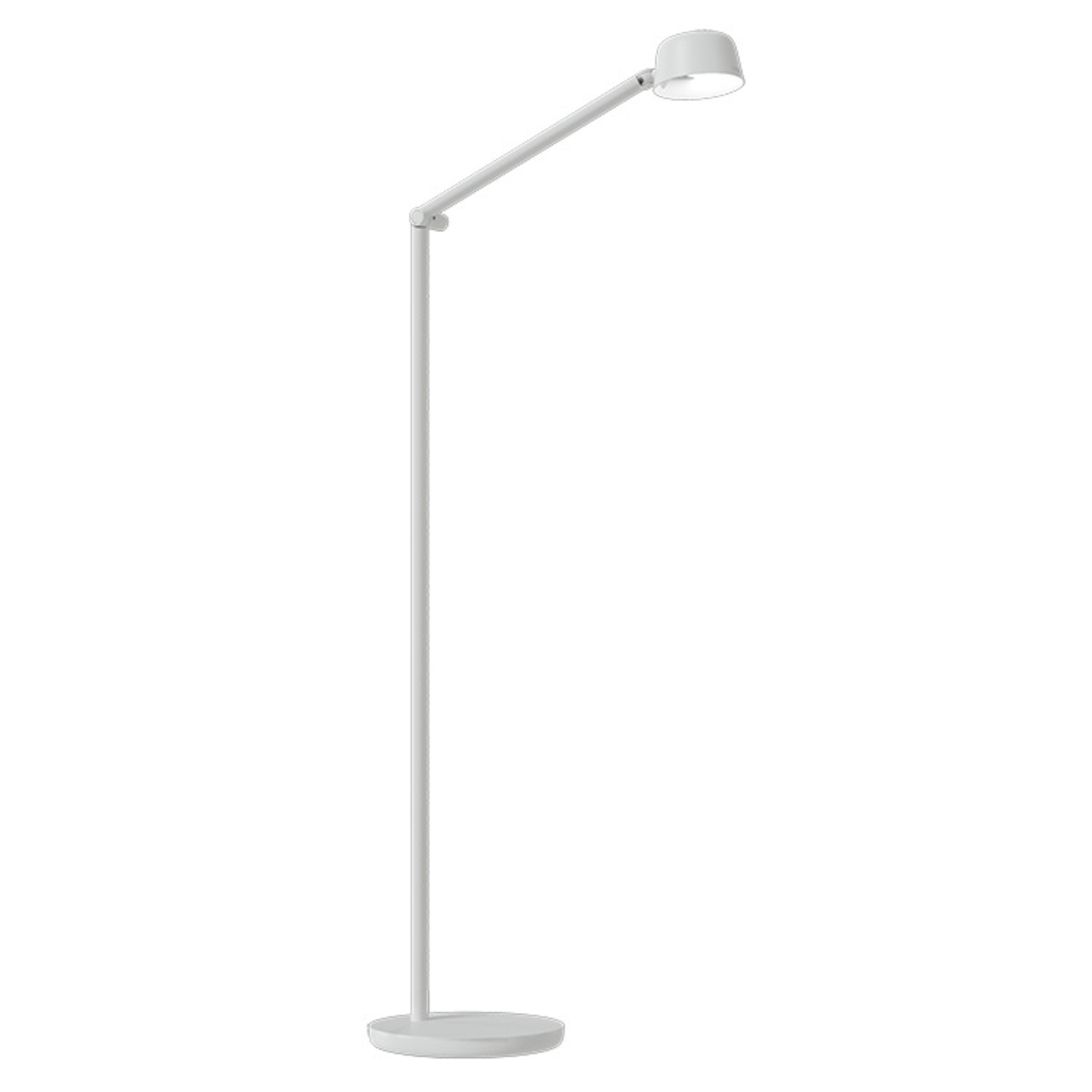 Lampa stojąca LED Motus Floor-2 regulowana, biała