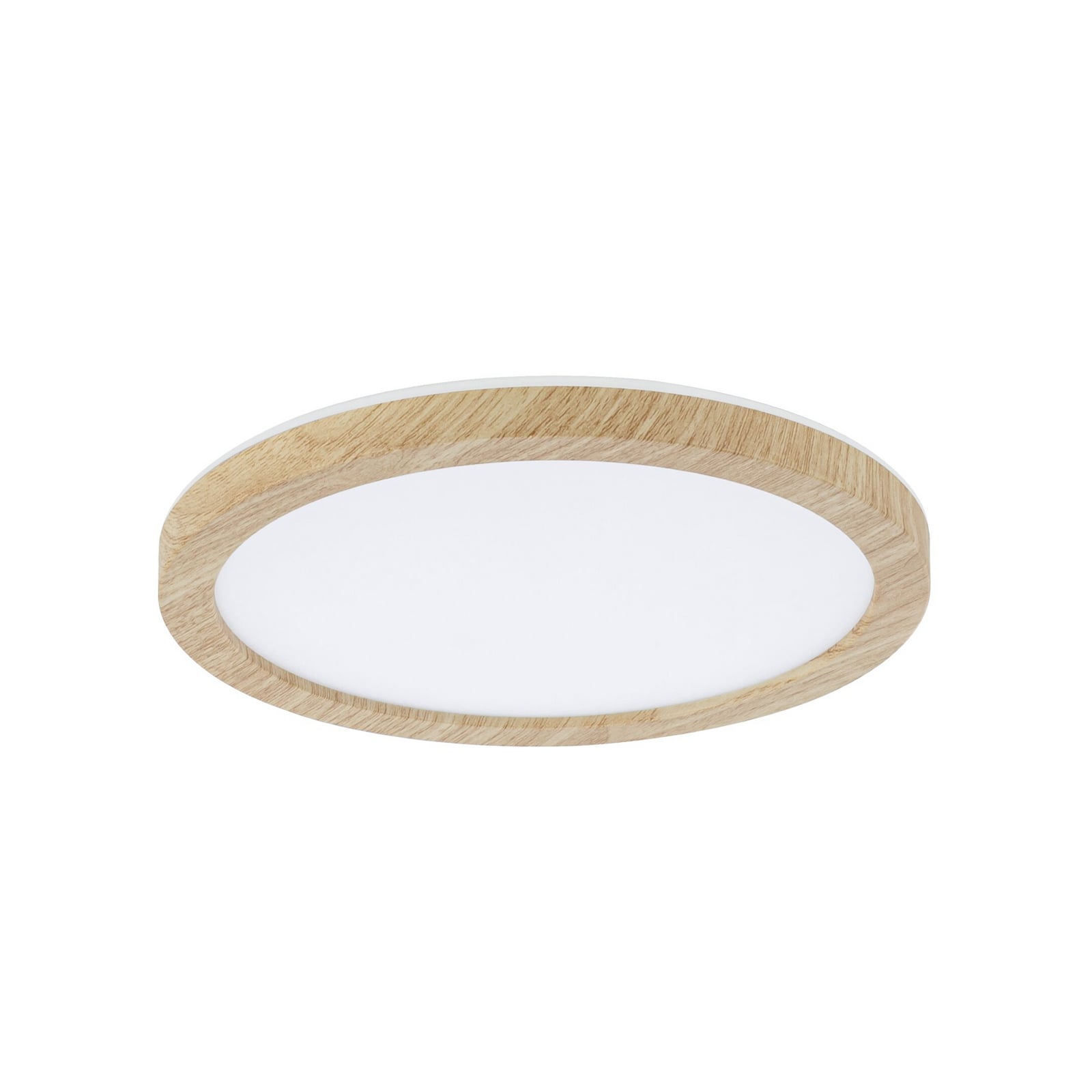Paulmann LED-panel Atria Shine Ø19 cm træ IP44 3000K tænd/sluk Paulmann LED-panel Atria Shine Ø19 cm træ IP44 3000K tænd/sluk