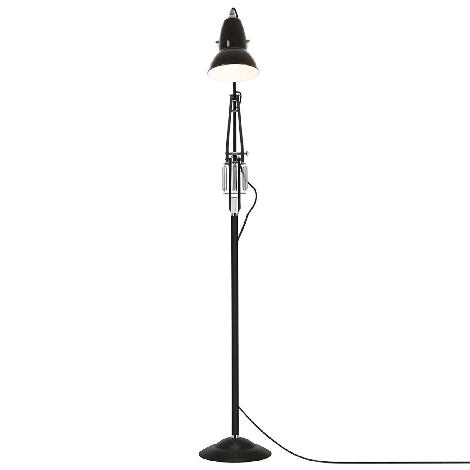 Anglepoise Original 1227 подова лампа кадифено черно