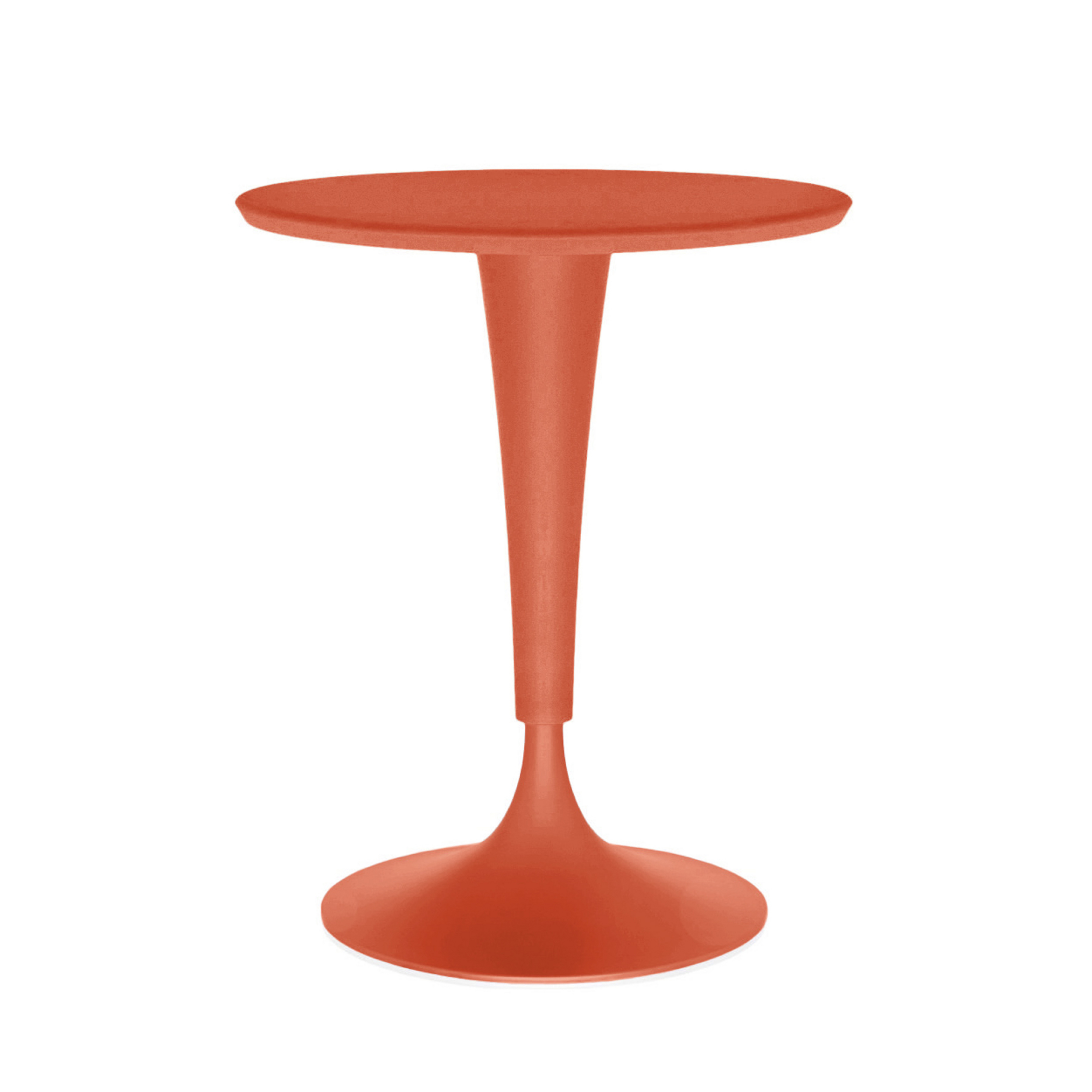 Stół DR. NA, pomarańczowy, wysokość 73 cm – Kartell