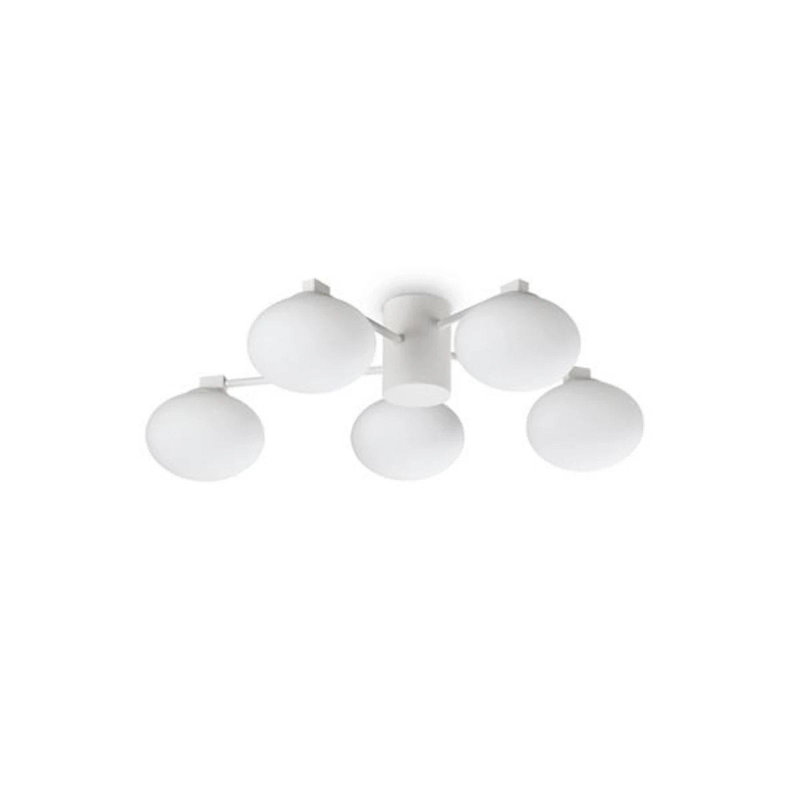 Plafonnier GENERIQUE Plafonnier Hadley, chrome et verre, 3 ampoules