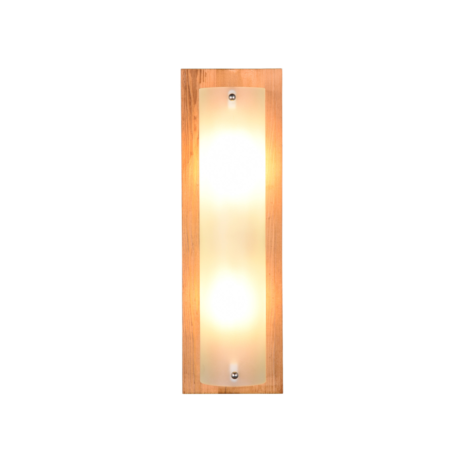 Pali væglampe, lyst træ/hvid, højde 45 cm