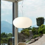 Casablanca Aih - viseća lampa 38 cm sjajno bijela