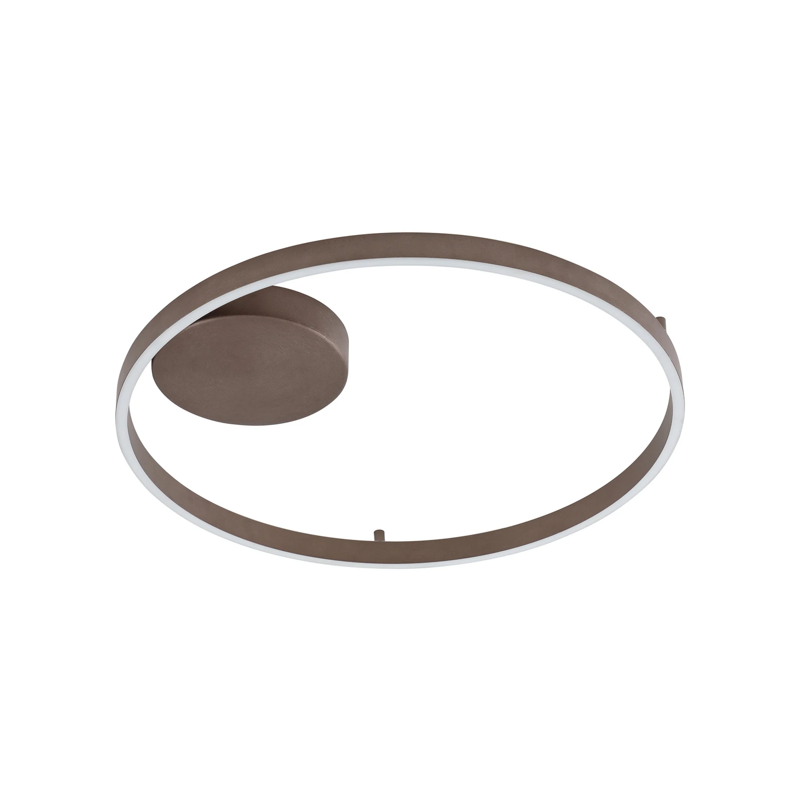 Lucande Smart LED stropna svjetiljka Moise, kava, CCT, Tuya