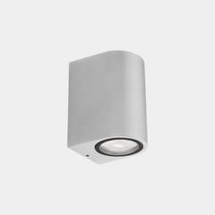 LEDS-C4 Välisseinavalgusti Eko Single, valge, laius 7 cm, alumiiniumist