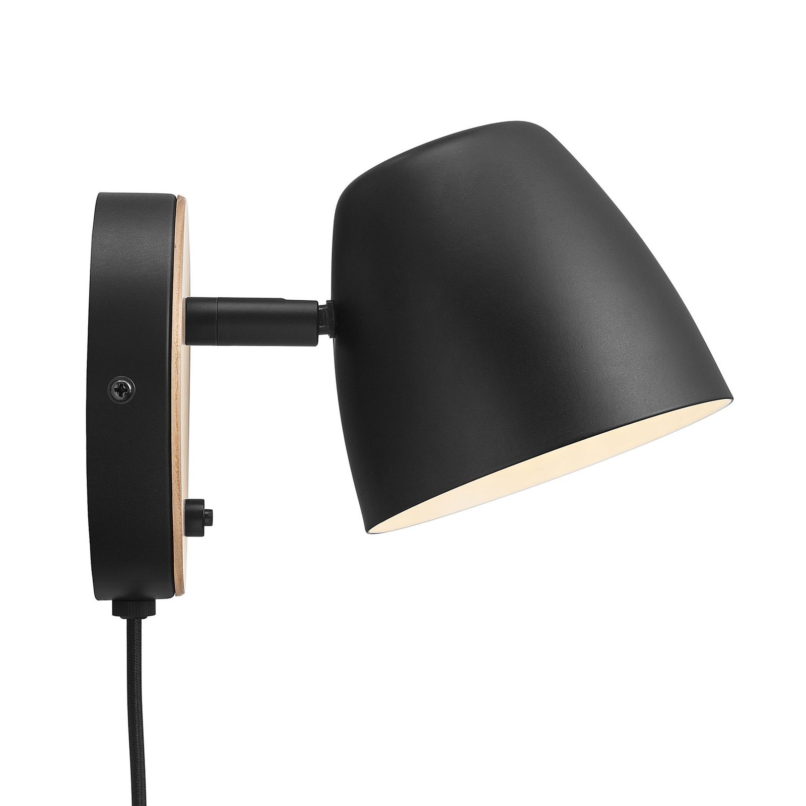 Theo Seinävalaisin Black - Nordlux