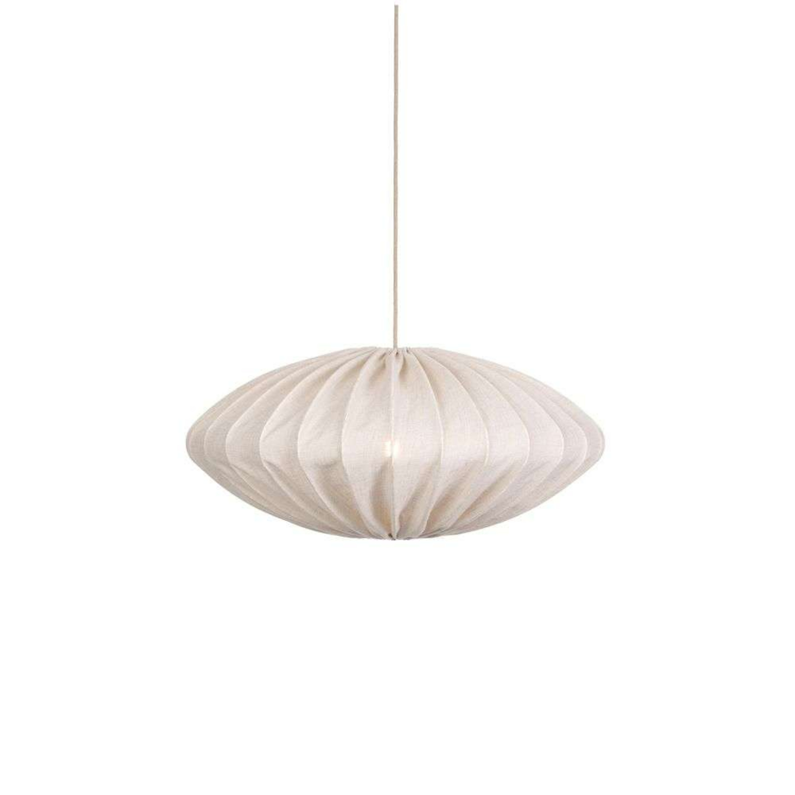 Ellipse 80 Abajur Linen Natural - Watt & Veke