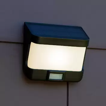 LED-Solar-Wandleuchte eckig Square, Rica