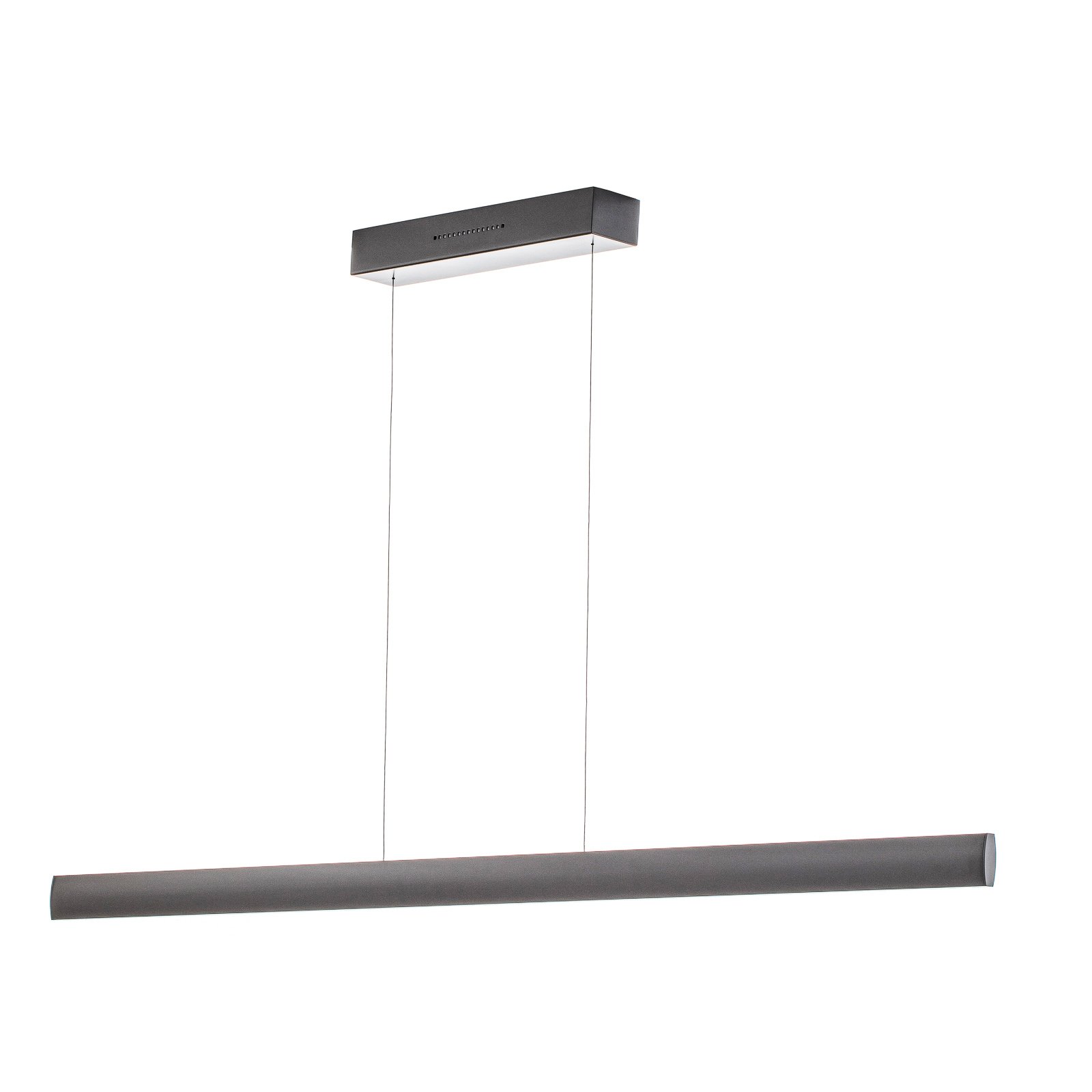 LED hanglamp Runa, zwart, lengte 152 cm