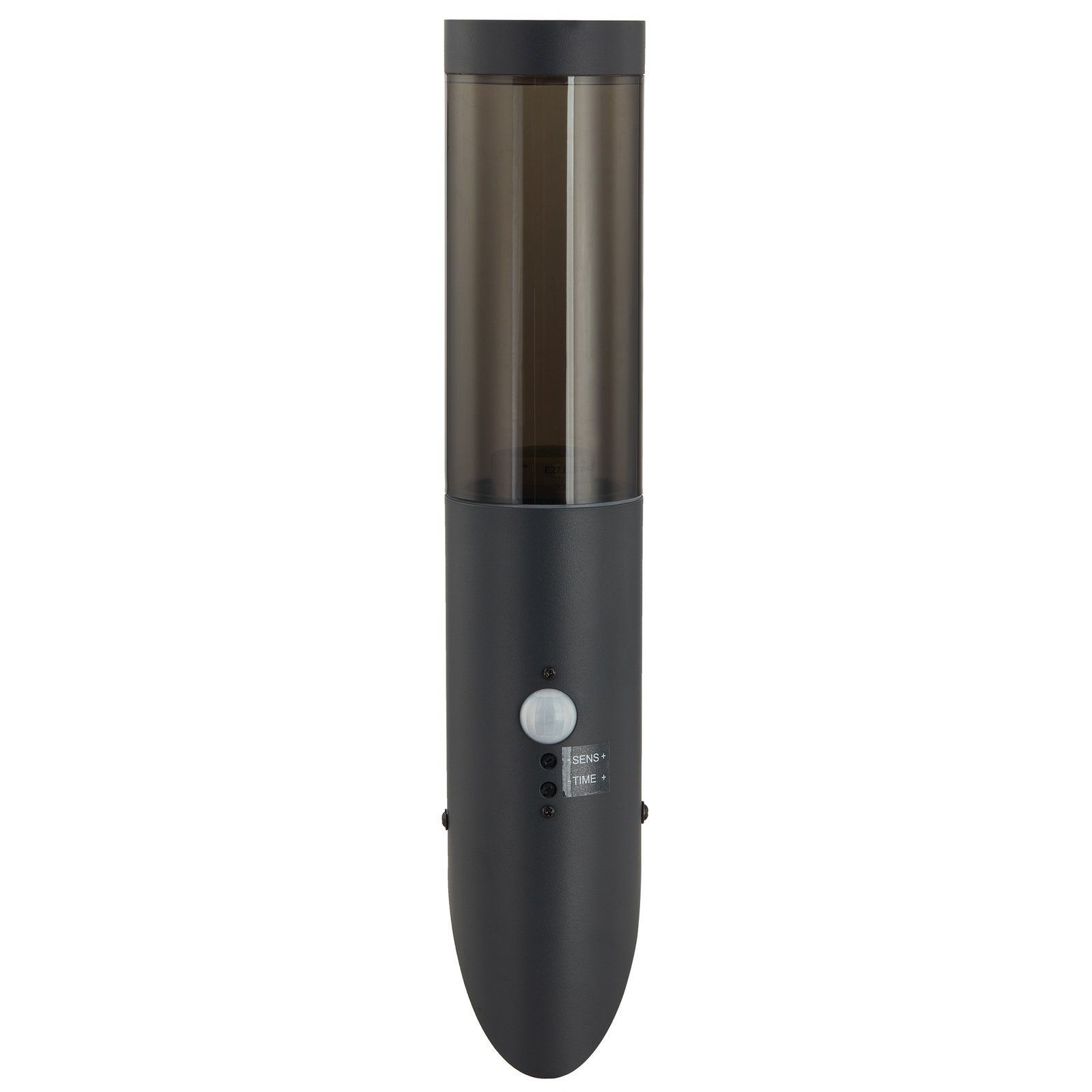 Lindby Statius outdoor wall torch iron black