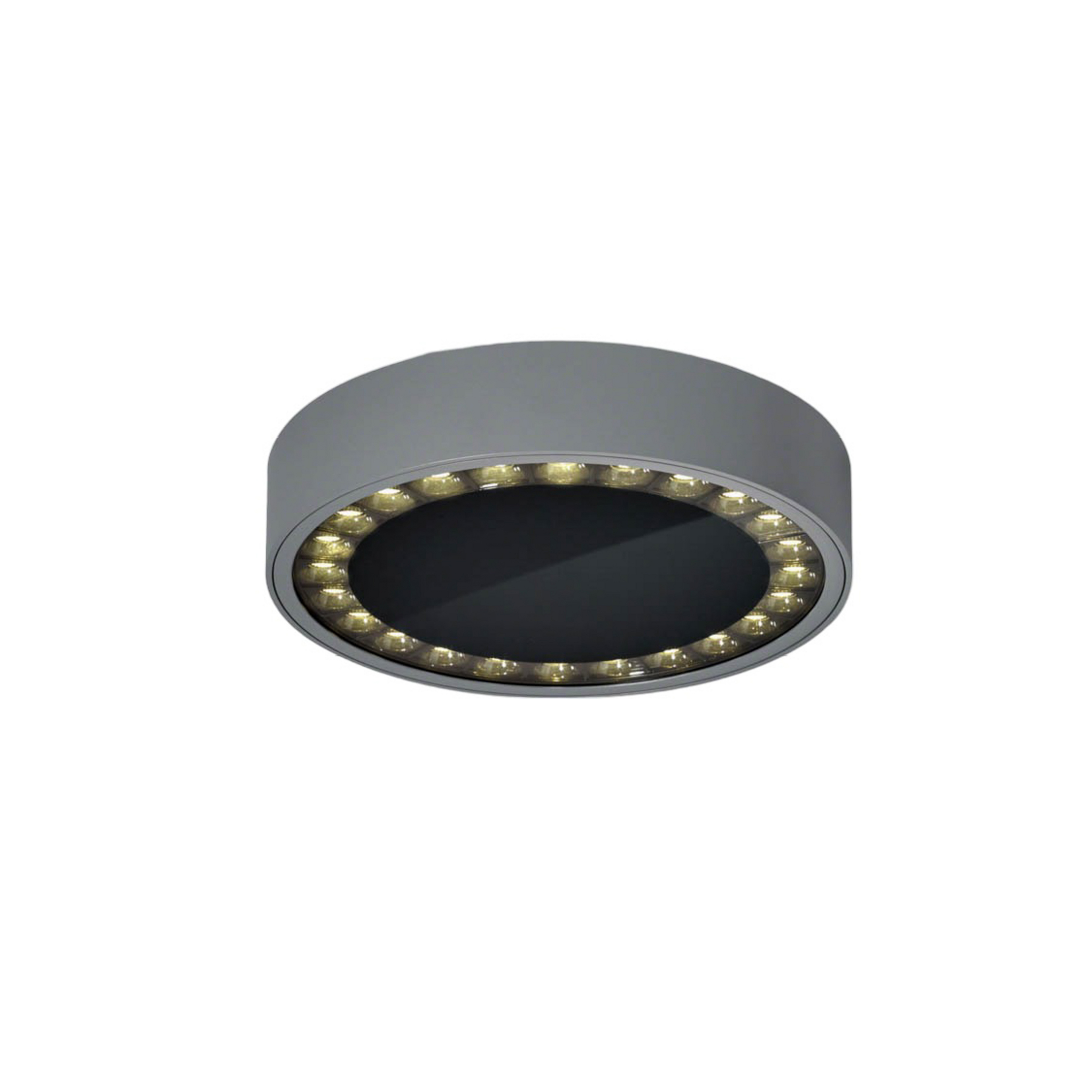 Helestra Say LED-utomhustaklampa grafit Ø23cm